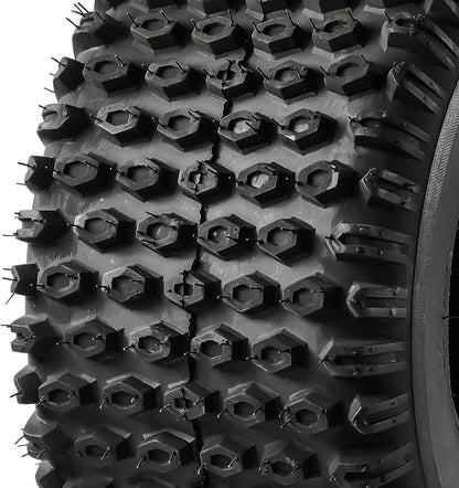 PHILTOP 18x9.5-8 ATV UTV Tires, 4-Ply Super Mud 18x9.5-8 ATV All-Terrain Tires for Riding Mowers, Golf Carts, Off-Road,2 Pcs,Tubeless (Z-106)