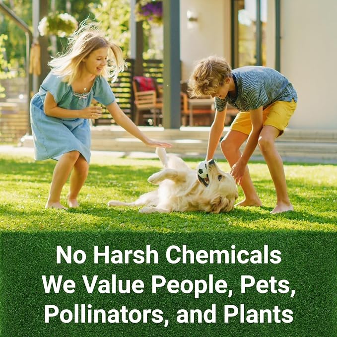 NatureShield Insect and Pest Repellent, Outdoor Bug Repellent for Patio and Lawn, Use with Irrigation Feeder System, Pump or Hose End Sprayer, 64 Fl Oz, 2 Pack