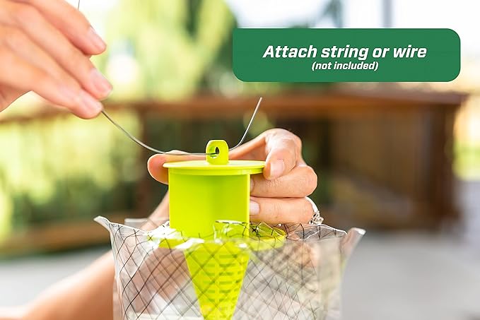 RESCUE! Big Bag Fly Trap – Disposable, Outdoor Use - 12 Traps