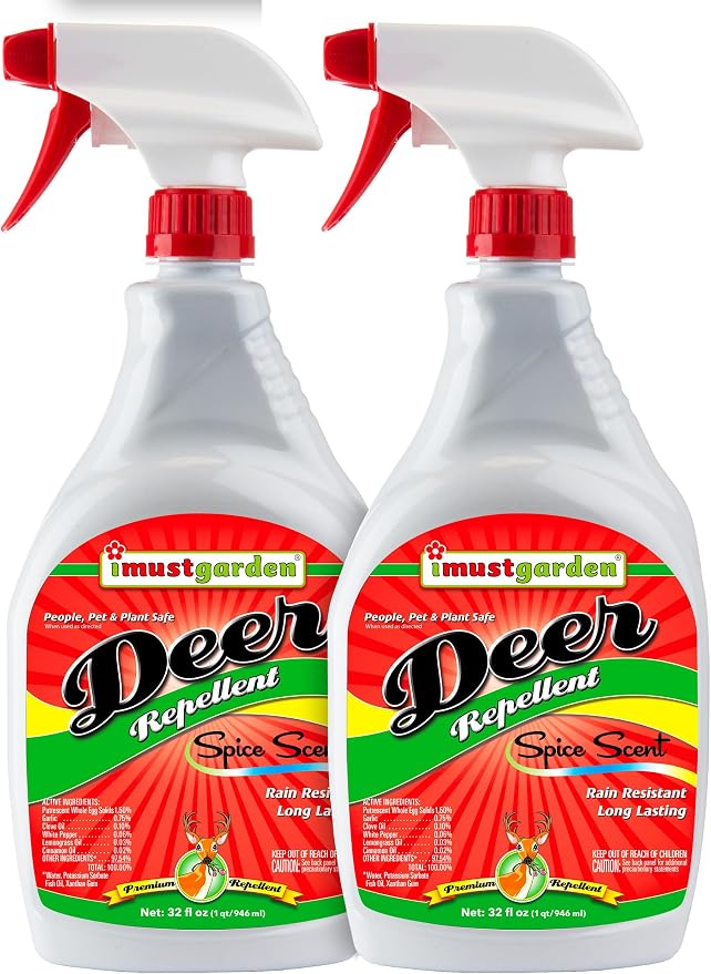 I Must Garden Deer Repellent - Ready to Use (2 Pack - 32oz RTU)