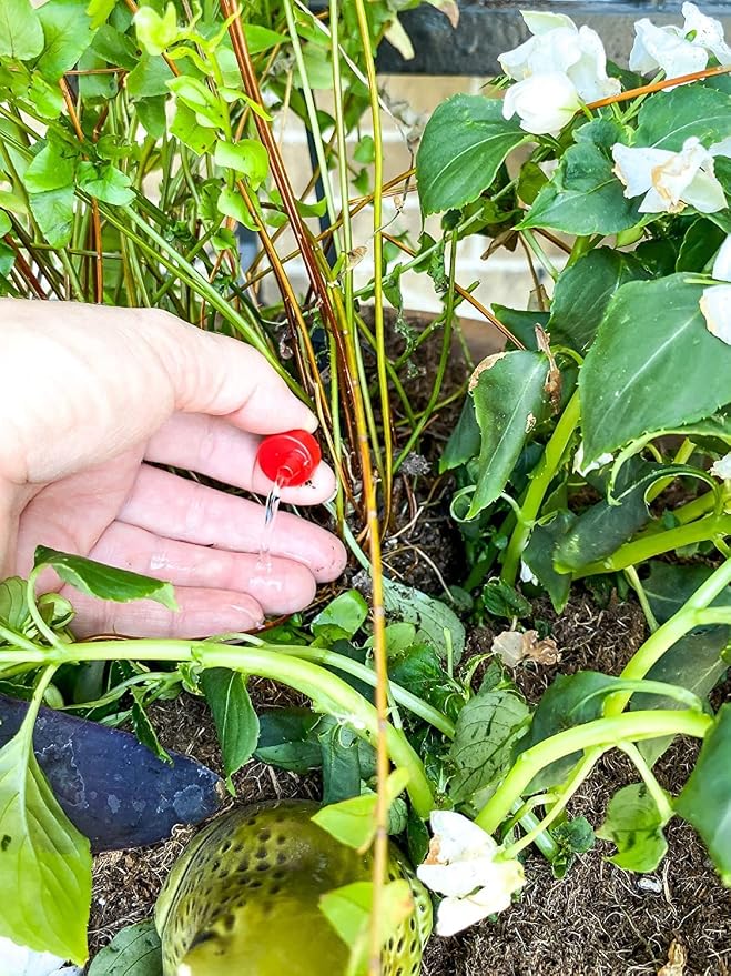 Rain Bird SWDMSPKIT Drip Irrigation Spot Watering Manifold on a Spike Kit, Bubblers and Emitters