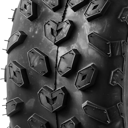 PHILTOP 19x7-8 ATV UTV Tires, 4-Ply Super Mud 19x7-8 ATV All-Terrain Tires for Riding Mowers, Golf Carts, Off-Road,2 Pcs,Tubeless (Z-122)