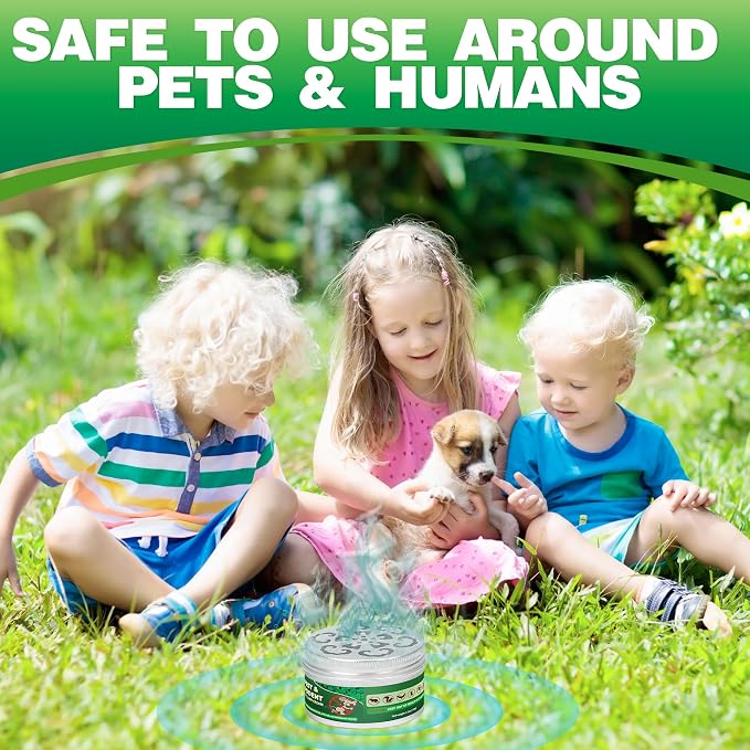 4 Pack Natural Wasp Repellent, Peppermint Carpenter Bee Repellent for Hornet, Yellow Jacket, Mud Wasp Deterrent for Indoor Outdoor Patio Garden Porch, Long-Lasting Protection | Pet Safe, Ready to Use
