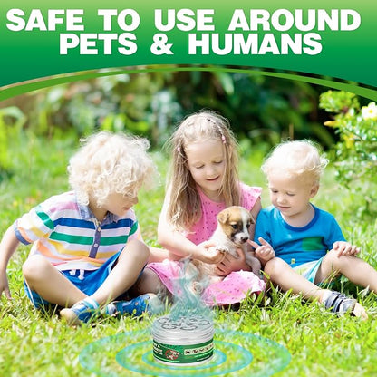 4 Pack Natural Wasp Repellent, Peppermint Carpenter Bee Repellent for Hornet, Yellow Jacket, Mud Wasp Deterrent for Indoor Outdoor Patio Garden Porch, Long-Lasting Protection | Pet Safe, Ready to Use