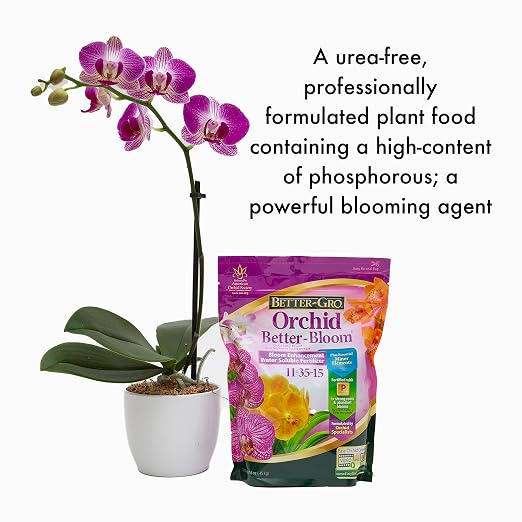 Sun Bulb Company 8305 Better GRO Orchid Plus Bloom Booster Fertilizer, 16-Ounce