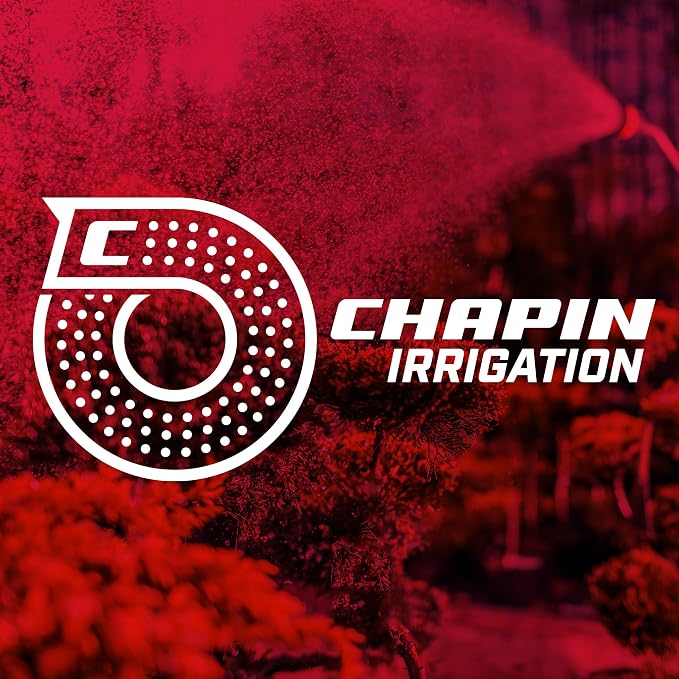 Chapin 41001 Single Zone Water Timer with Water Resistant Construction, Numerous Options for Frequency of Watering/Duration of Watering Settings and up to 116 PSI, Red/Black