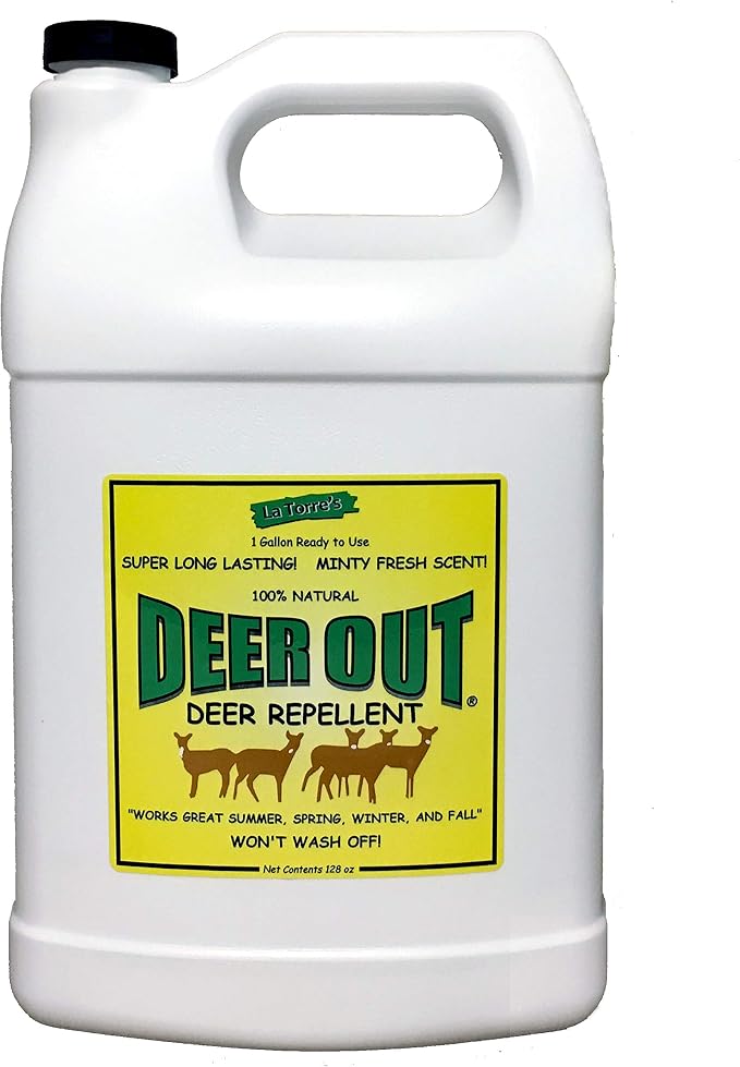 DEER OUT® 1 Gallon Ready-to-Use Refill - Deer Repellent.
