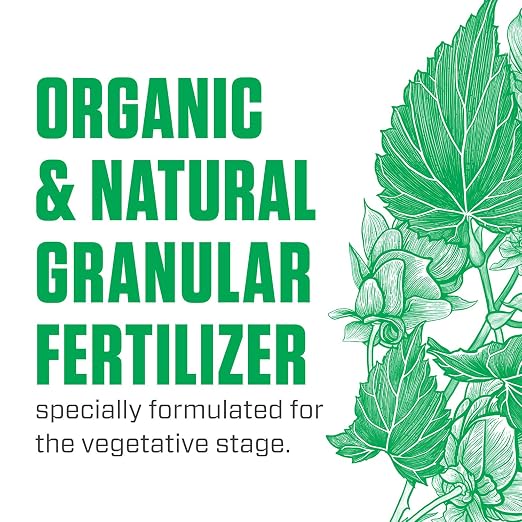 Botanicare Organicare Grow - Organic and Natural Granular Fertilizer for the Vegetative Stage, 5 lbs.