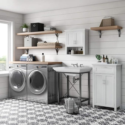 RiverRidge Somerset Two-Door Floor Cabinet, White