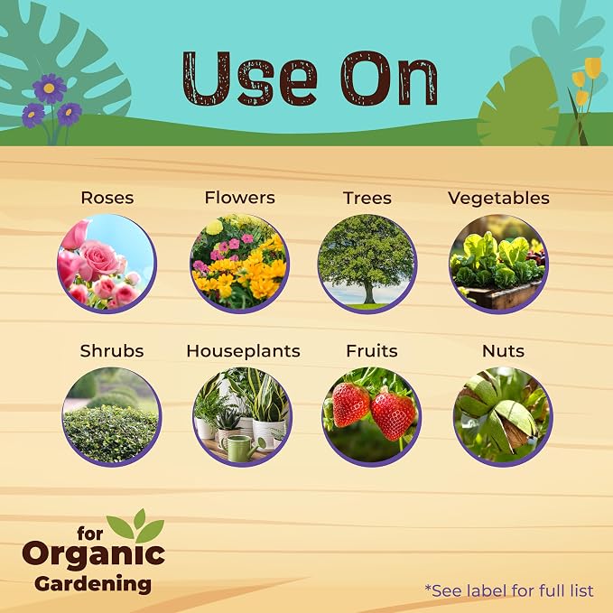 Bonide Captain Jack's Neem Max, 32 oz Ready-to-Use Spray | Cold Pressed Neem Oil, Multi-Purpose Insecticide, Fungicide, Miticide and Nematicide, For Organic Gardening