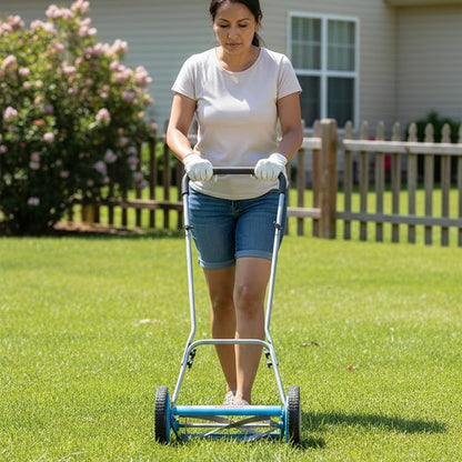 American Lawn Mower 2205-14 14-Inch 5-Blade Reel Lawn Mower, U-Handle