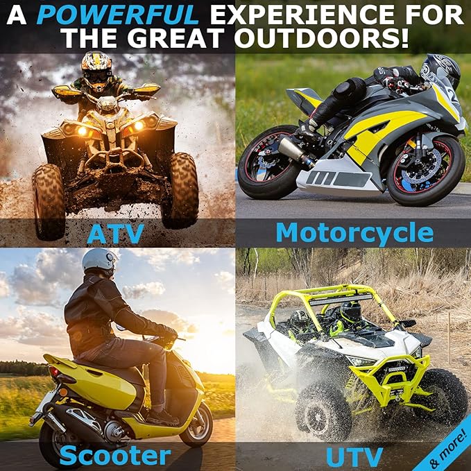 Mighty Max Battery YTZ8V - 12 Volt 7 AH, 85 CCA, Rechargeable Maintenance Free SLA AGM Motorcycle Battery