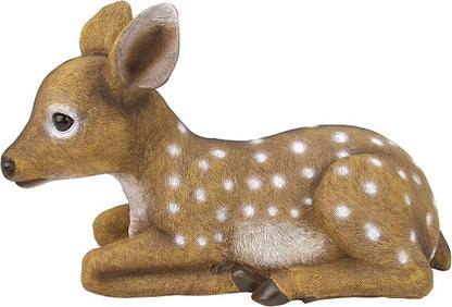 Design Toscano Darby, the Forest Fawn Baby Deer Statue