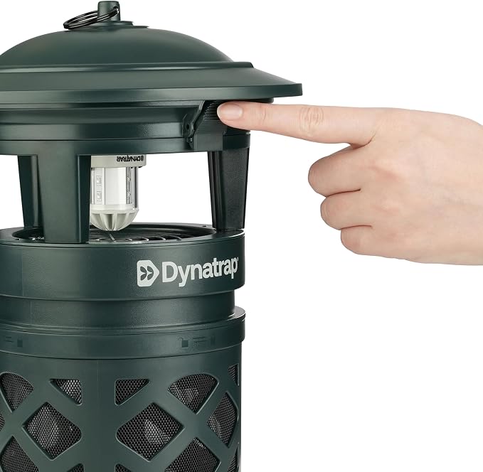 DynaTrap DT1130-GRSR Mosquito & Flying Insect Outdoor Trap and Killer + DynaTrap 100611 Atrakta Lure Sachet, Lasts 60 Days, Mosquito Attractant