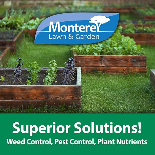 Monterey Herbicide Helper Crop Oil Concentrate Bundled with Measuring Spoon – Spreader & Penetrant for Faster Weed Kill – Improves Wetting of Foliage – 8 oz