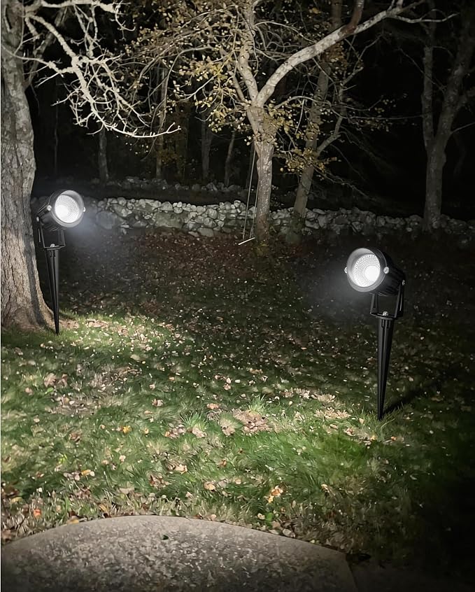 5W Spot Lights Outdoor 5000K Daylight White Flag Pole Light 12V~24V AC/DC LED Landscape Spotlights, Waterproof Low Voltage Landscape Lighting for Yard (8)