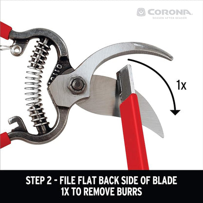 Corona Tools Handheld Garden Tool Sharpener– Blade Sharpener for Pruning Shears,Loppers,Hedge Clippers & More,(Pack of 12)