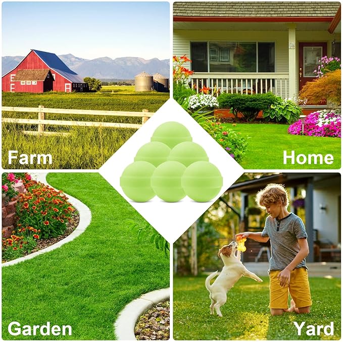 50 Pack Snake Be Gone for Yard Powerful Pet Safe,Moth Balls for Lawn Garden Camping Fishing Home to Repels Snakes and Other Pests