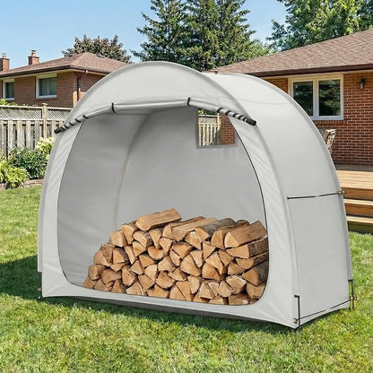 Outvita Outdoor Portable Bicycle Storage Sheds for 2-3 Bikes Camping | 210D Oxford Fabric PU 4000 Waterproof Storage Cover Shelter for Motorcycle Garden Tools Toys Lawn Mower