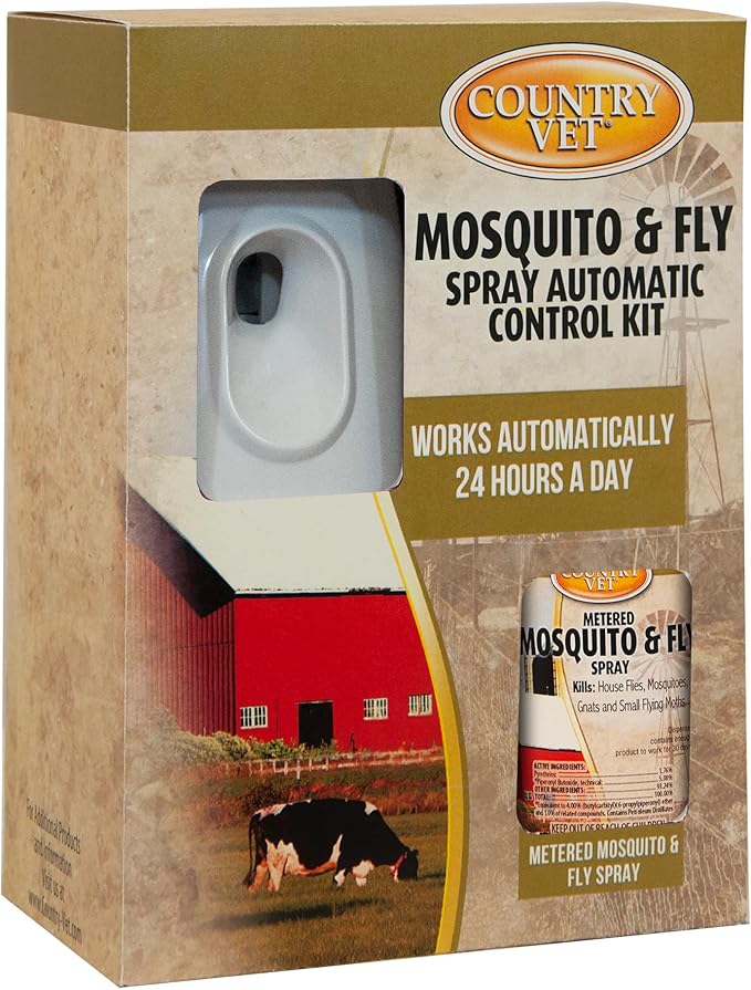 AMREP 074026 2 Piece Country Vet Equine Mosquito/Flying Insect Control Kit