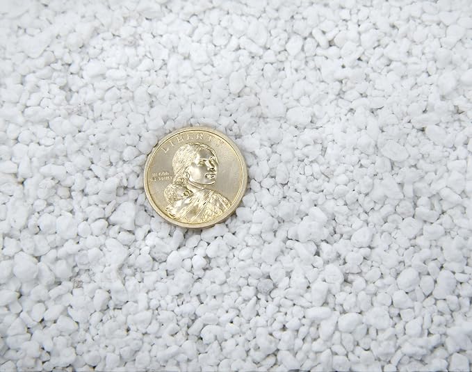 Organic Perlite by Perfect Plants — 1qt. Natural Soil Additive for Indoor & Outdoor Container Plants — Enhanced Drainage for Optimal Growth