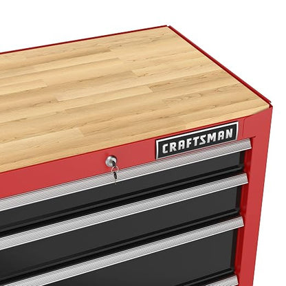CRAFTSMAN Garage Storage Cabinet, Metal, Freestanding, 5-Drawers (CMST22602RB)