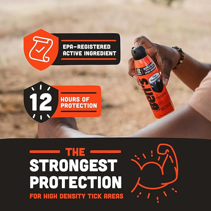Ben's Tick Repellent - Tick, Mosquito & Insect Repellent Spray for Adults & Children - Bug Spray with 20% Picaridin - Offers 12 Hours of Protection - 6 fl oz (Pack of 3)