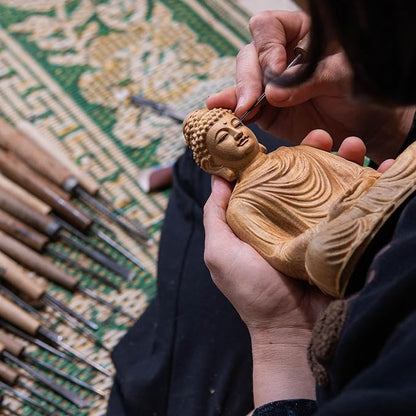 Buddha Statues for Home Decor, Meditation Accessories, Zen Decor, Spiritual Decor, Small Buddha Statue, Yoga Gift for Women and Men, Religious Statues Indoor