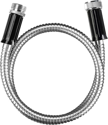 Beaulife Metal Short Garden Hose 5ft Connectors, Drainage Hose for Dehumidifier Small Water Hose Extension High Pressure Bib Reel Extender, Drinking Water Hose for RV Outdoor