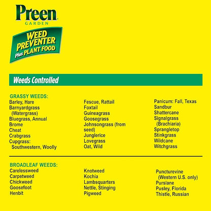 Preen Garden Weed Preventer Plus Plant Food 5.625 lb. Covers 900 sq. ft.