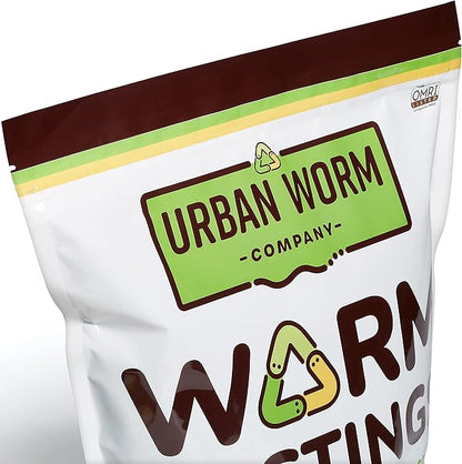Urban Worm Company Worm Castings - 4 Quart/4.8lbs