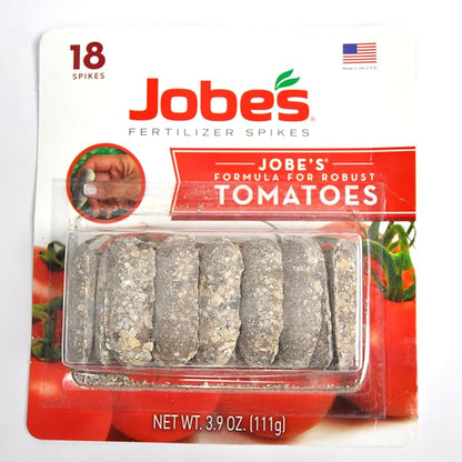 Dynamite Mater Magic Tomato Fertilizer & Jobe's Tomato Plant Fertilizer Spikes Bundle