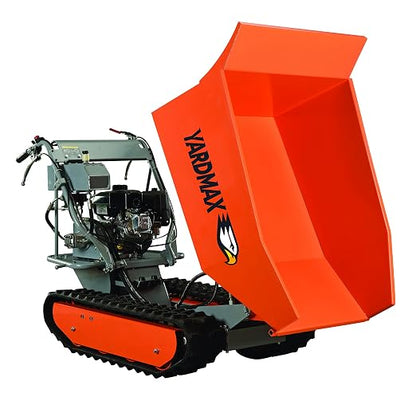 YARDMAX YD8105 Track Barrow with Hydraulic Assist, 1100 lb. Capacity, Briggs CR950, 6.5 hp, 208cc
