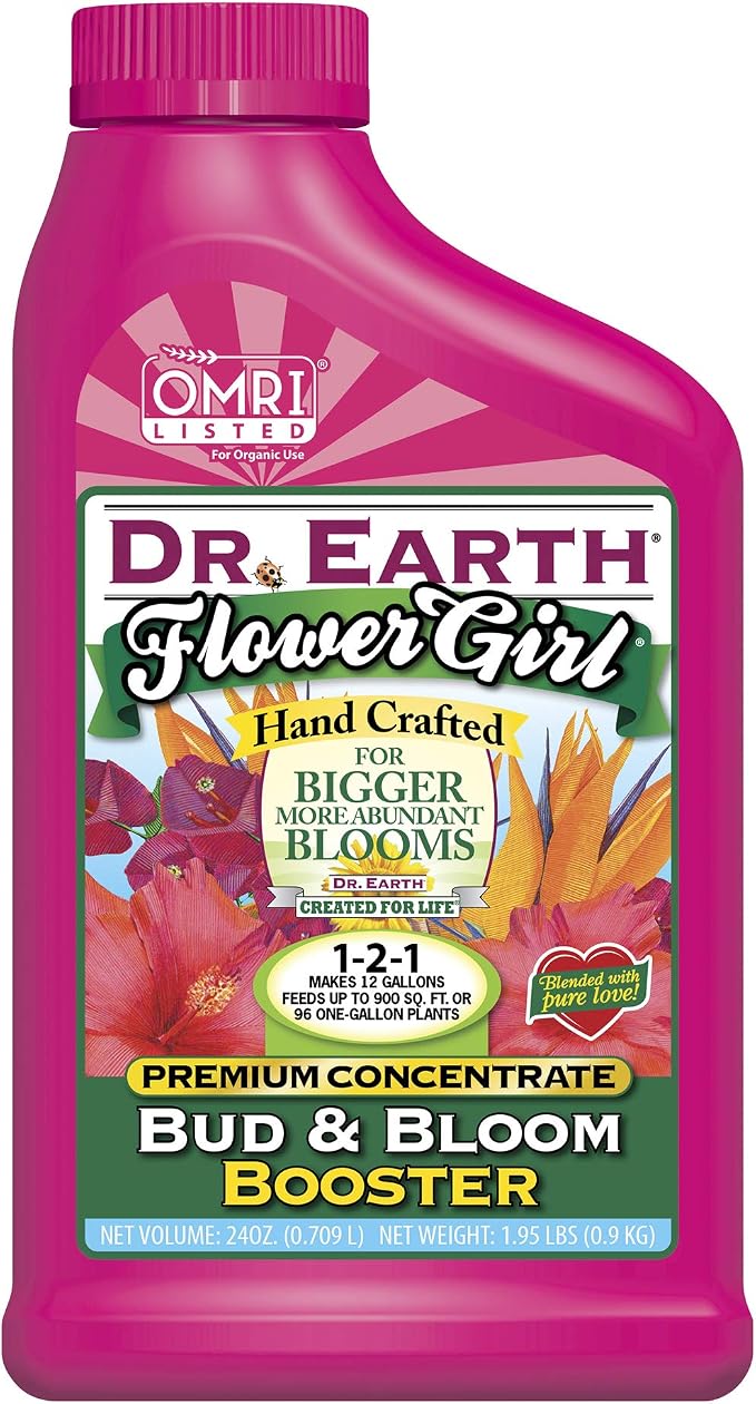 Dr. Earth Flower Girl Bud & Bloom Booster 24 oz Concentrate