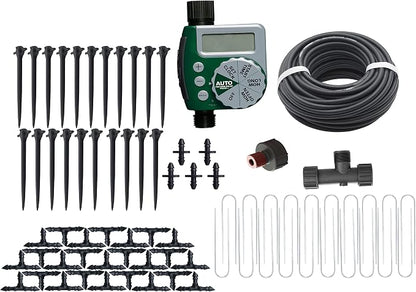 Orbit 91945 Tomato Garden Drip Irrigation Watering Kit w/Automatic Watering Timer