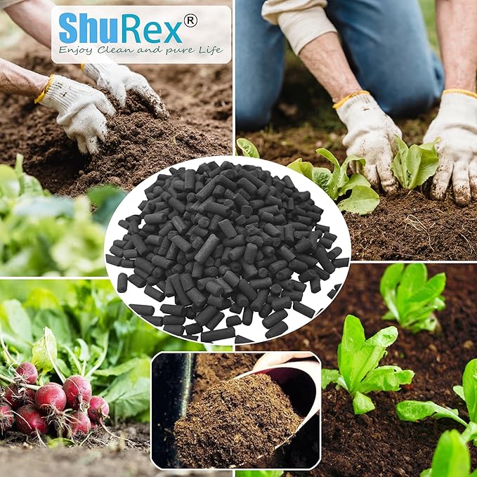 Odor Absorbing Carbon Refills for Fylecen Kitchen Smart Compost Bin | Replacement Activated Charcoal Filters Compatible with Fylecen Electric Kitchen Compost Filter, Kitchen Odor Absorbing Pack