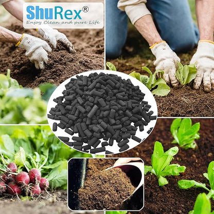 Odor Absorbing Carbon Refills for Fylecen Kitchen Smart Compost Bin | Replacement Activated Charcoal Filters Compatible with Fylecen Electric Kitchen Compost Filter, Kitchen Odor Absorbing Pack