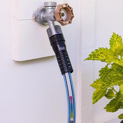 FITT Aquamaster 5/8’’ 25ft, high performance flexible Garden Hose for intensive Use. Kink-proof