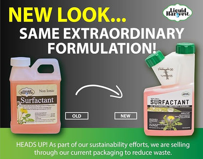 Concentrated Surfactant for Herbicides Non-Ionic 8oz, Increase Product Coverage, Penetration, Effectiveness