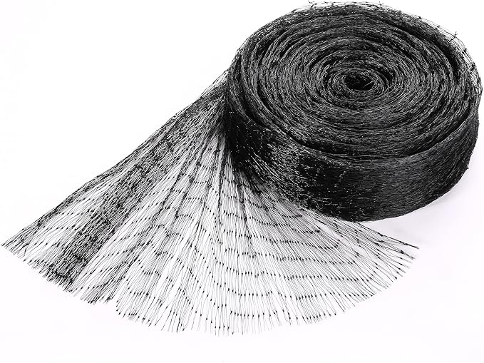 GWHOLE Black Garden Netting, 33 x13 Ft Bird Netting for Garden Plant and Tree Protection, Chicken Coop Pond Net, Black | Bird Net Reusable, 0.6 Inch Mesh Size, Protects Fruits Plants Tree, Protects From Animals, Chicken Coop Pond Net