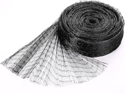 GWHOLE Black Garden Netting, 33 x13 Ft Bird Netting for Garden Plant and Tree Protection, Chicken Coop Pond Net, Black | Bird Net Reusable, 0.6 Inch Mesh Size, Protects Fruits Plants Tree, Protects From Animals, Chicken Coop Pond Net