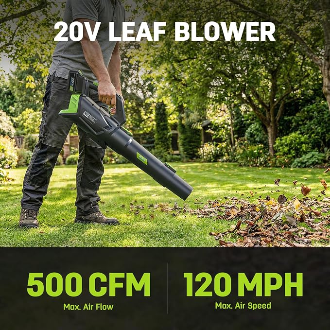 STEELITE 40V(2x20V) 17-inch Electric Lawn Mower, 12-Inch Cordless String Trimmer and 500CFM Leaf Blower Combo, Cordless Lawn Mower Set with 3x4.0Ah Batteries and Dual Chargers
