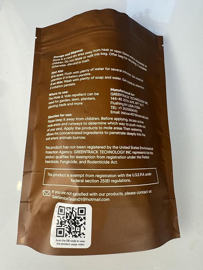 LEBMP Mole Repellent, Gopher Repellent, Groundhogs Repellant Outdoor, Vole Deterrent, Armadillo Repellent for Lawns, Keep Mole Out of Yard, Get Rid of Gophers, Covers Up to 120 Sq Ft-8Pcs