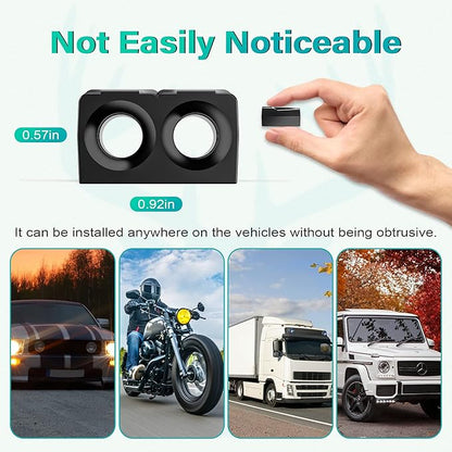 Elook Upgraded Deer Whistles for Car, Save Deer Whistle for Vehicles and Trunks, Double Horn, 4 Pack (Registered Patent) | Save Deer,for Vehicles and Trunks,Registered Patent