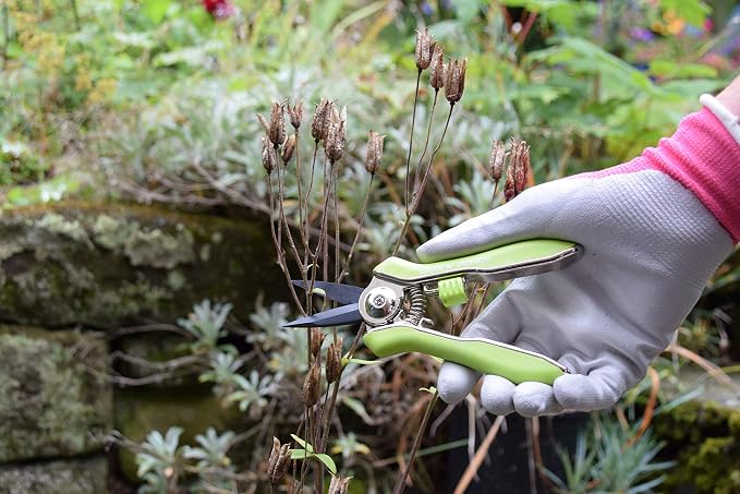 Spear & Jackson 56418G Green Garden Snips