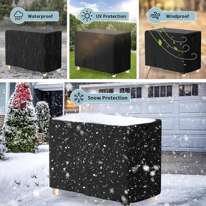 Outdoor Raised Garden Bed Cover for Winter (Only Cover),Waterproof Raised Planter Boxes Stand Covers - 97 x 49 x 22 inch