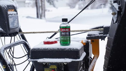 STA-BIL Fast Fix - Small Engine Treatment, Cleans Carburetors and Injectors, Fixes Rough Running Engines, Eliminates Water, Treats Up to 20 Gallons (22304), Green, 8oz (Pack of 2)