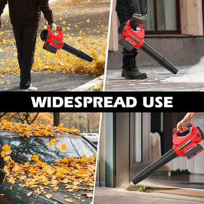 PowerSmart Cordless Leaf Blower with a 40V Battery and Charger, 2 Speeds, Lightweight, for Lawn Care, Yard, Sidewalk, Car