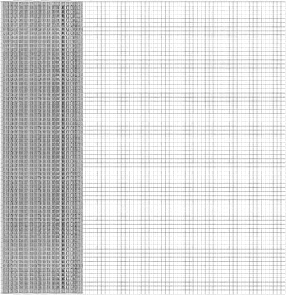 48in x 100ft 19 Gauge Hardware Cloth 1/2 Inch Mesh Roll - Galvanized Chicken Wire Fencing for Garden Fence, Poultry Netting, Gopher Barrier, Animal Cage Screen, Chicken Wire Craft Projects
