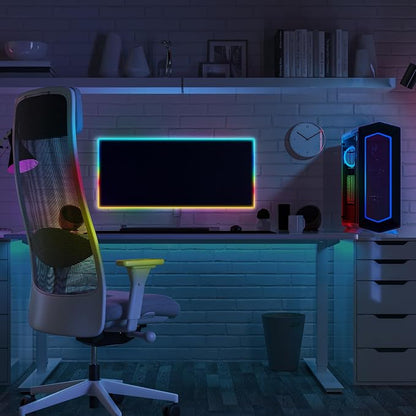 Feit Electric LED Light Strip Color Changing Strip Lights - Dimmable RGB USB with Remote - 5 ft